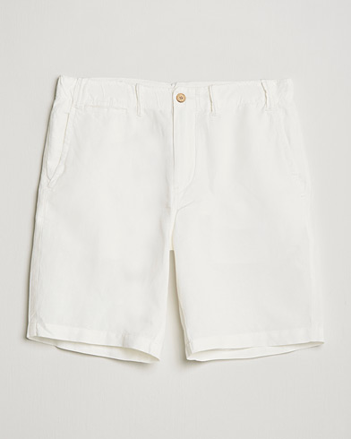 Polo Ralph Lauren Cotton/Linen Shorts Deckwash White – Blanc