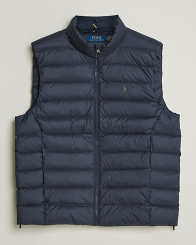 Polo Ralph Lauren Matte Insulated Vest Collection Navy – Bleu