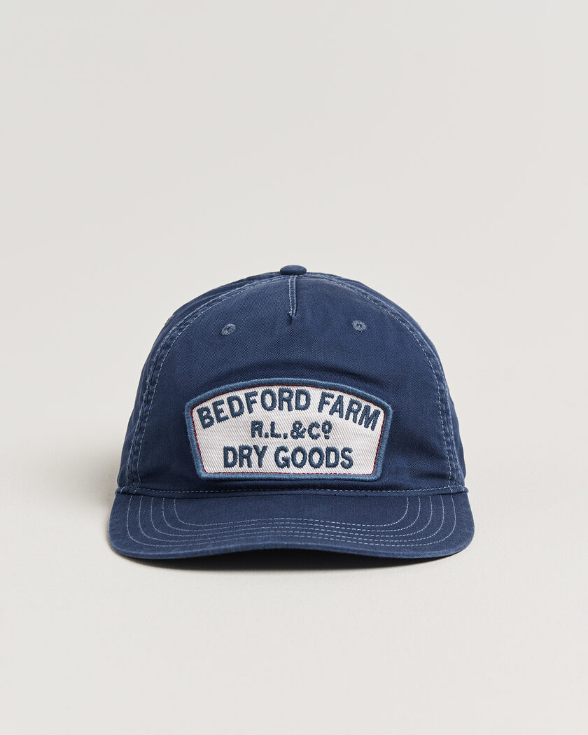 Polo Ralph Lauren Cotton Cap Dark Cobalt – Bleu