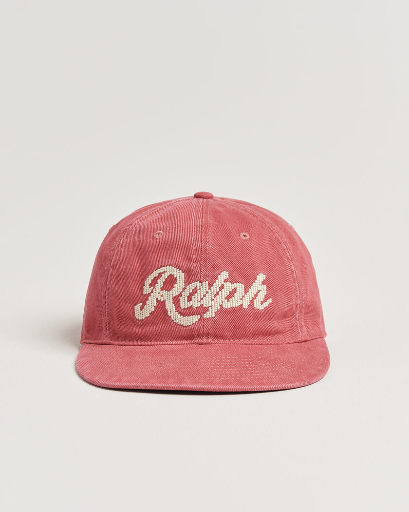 Polo Ralph Lauren Cotton Twill Logo Cap Nantucket Red – Rouge