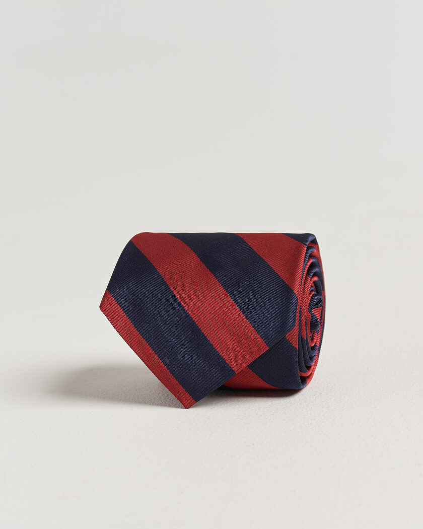 Polo Ralph Lauren Striped Club Tie Navy/Red – Bleu