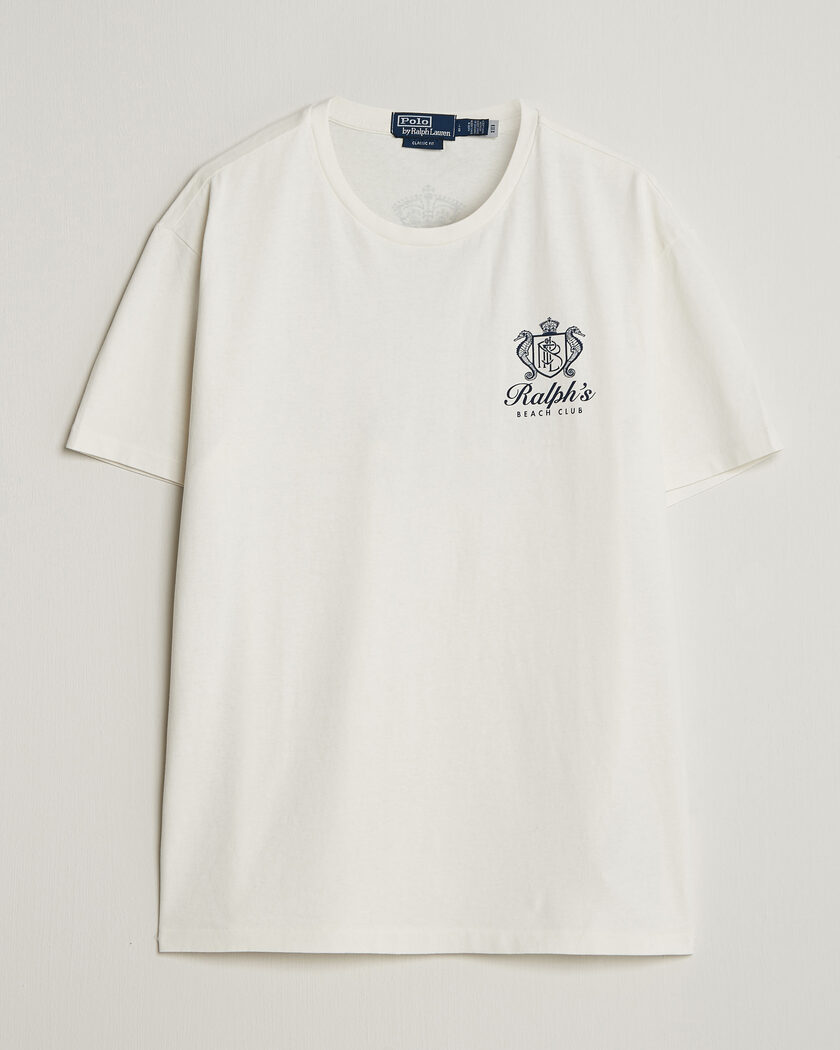 Polo Ralph Lauren Ralph's Beach Club Back Print Tee White – Blanc