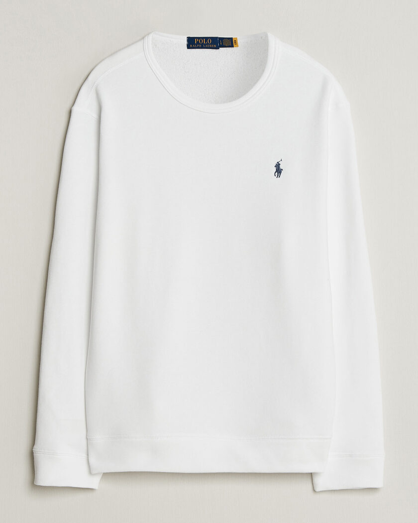 Polo Ralph Lauren Island Terry Sweatshirt White – Blanc