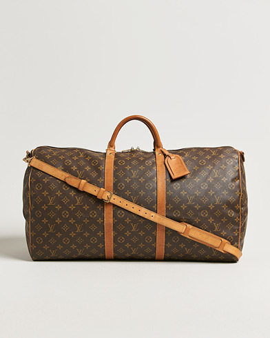 Louis Vuitton Pre-Owned Keepall Bandouliére 60 Monogram – Marron
