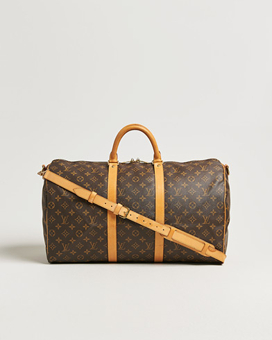 Louis Vuitton Pre-Owned Keepall Bandouliére Monogram – Marron