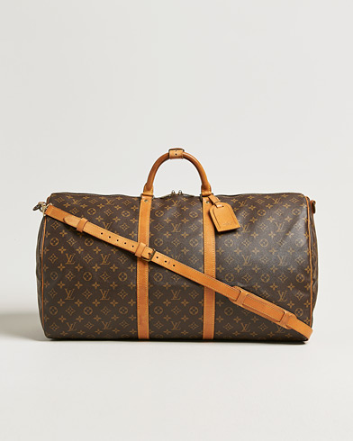 Louis Vuitton Pre-Owned Keepall Bandouliére 60 Monogram – Marron
