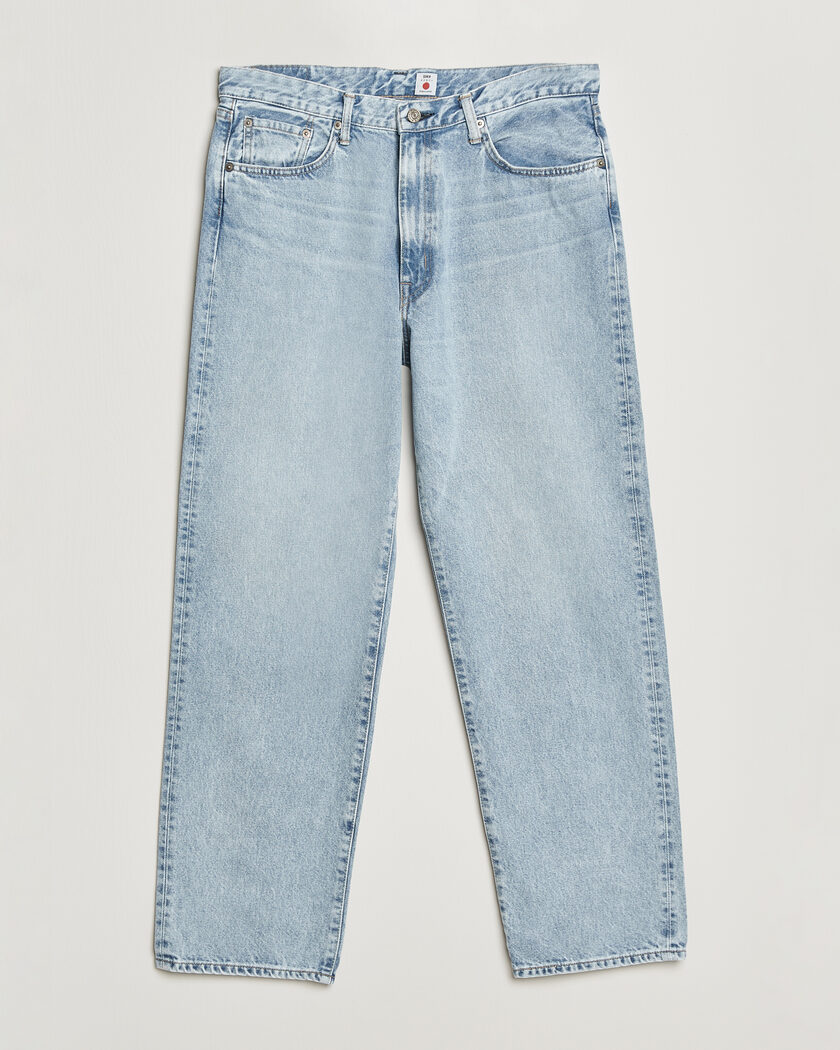 EDWIN Loose Straight Jeans Used Light Blue – Bleu