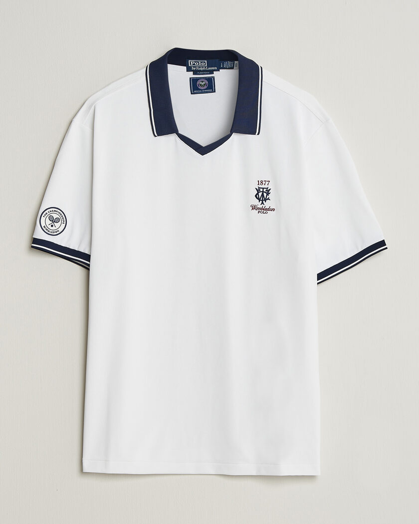  Polo Ralph Lauren Knitted Performance Polo Ceramic White – Blanc