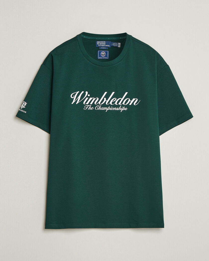Polo Ralph Lauren Wimbledon Championship Tee Moss Agate – Vert