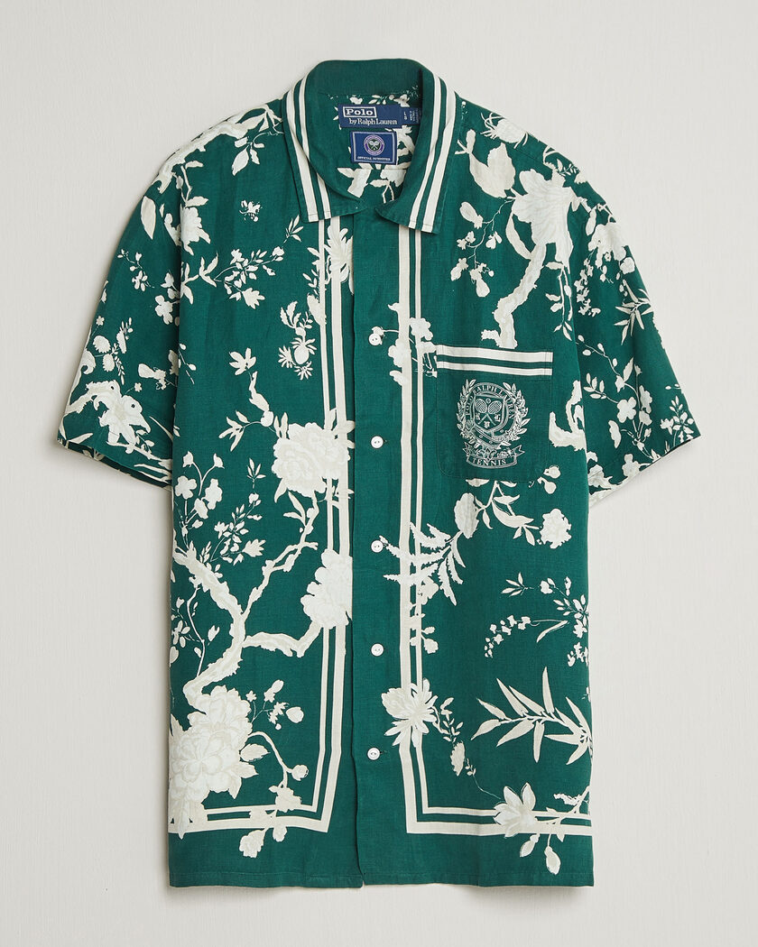 Polo Ralph Lauren Printed Short Sleeve Shirt Championship Floral – Vert