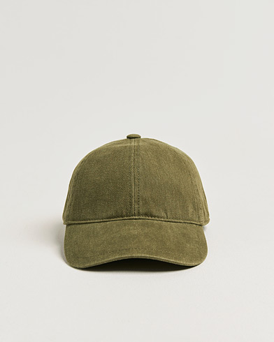Tiger of Sweden Hent Washed Cap Kalamata Green – Vert