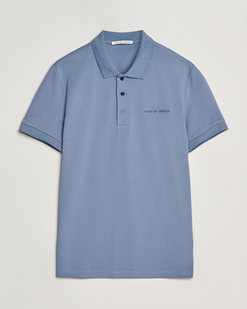 Tiger of Sweden Darios Polo Dull Blue – Bleu