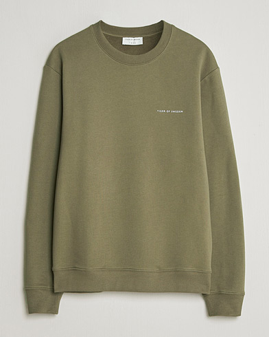 Tiger of Sweden Emerson Crew Neck Sweatshirt October Sage – Vert