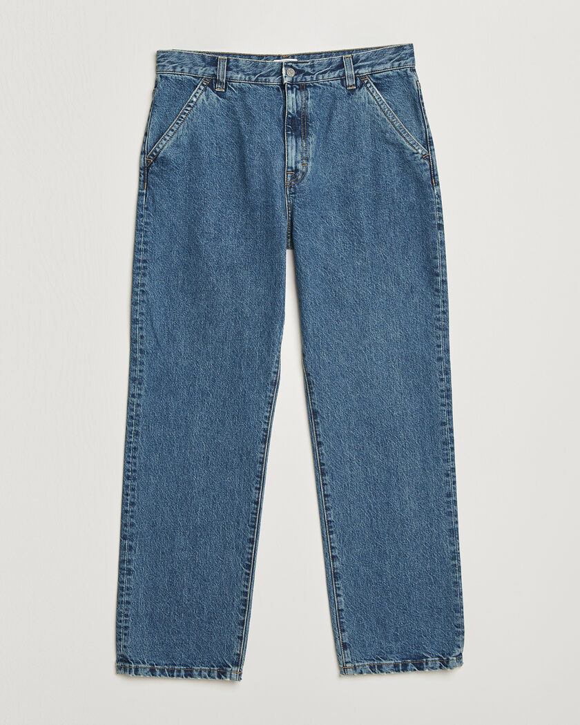 Filippa K Workwear Jeans Washed Mid Blue – Bleu