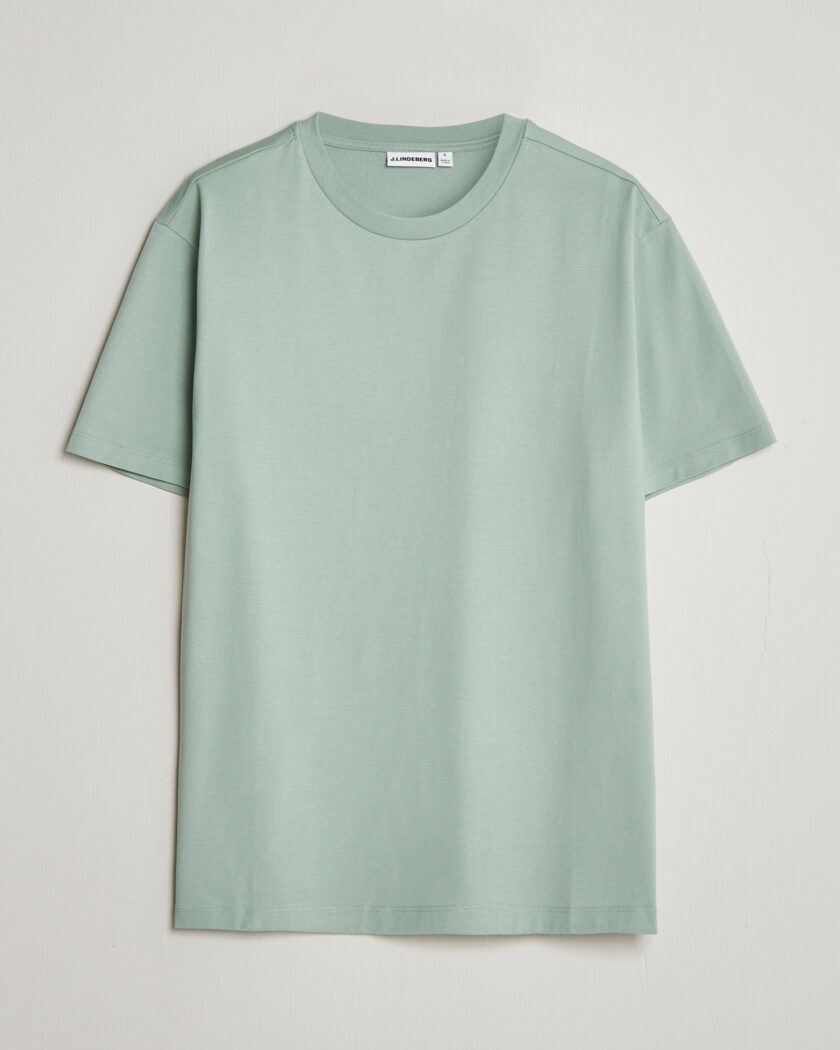 J.Lindeberg Sid Basic T-Shirt Jadeite – Vert