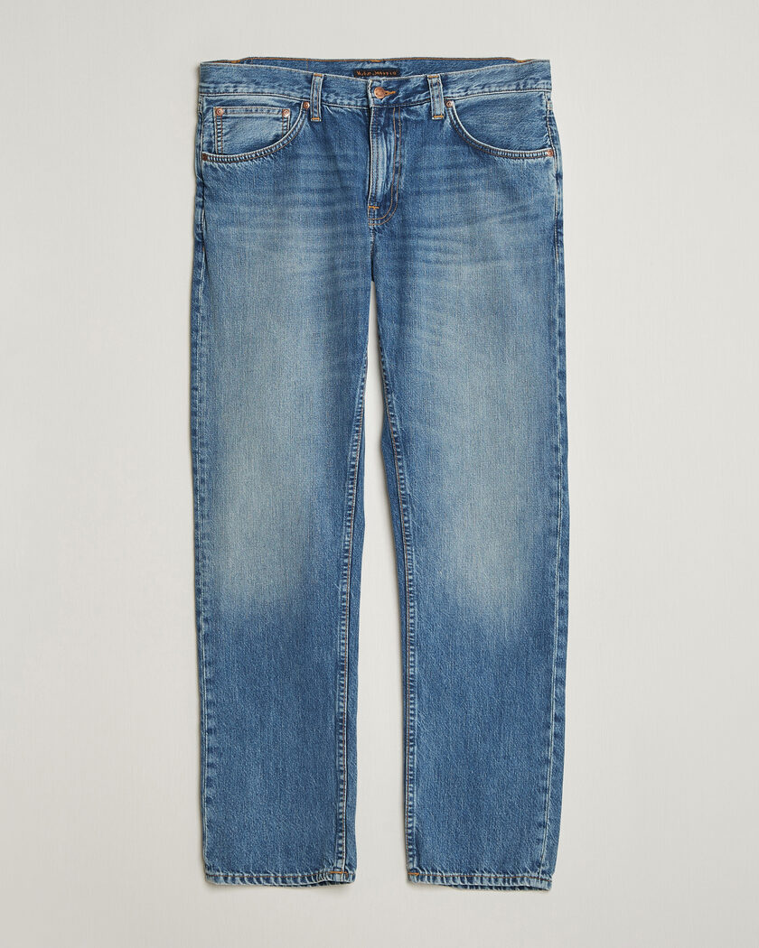 Nudie Jeans Gritty Jackson Jeans Cool Blue – Bleu