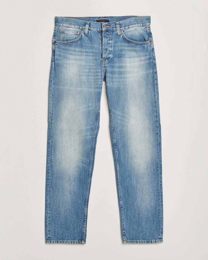 Nudie Jeans Steady Eddie II Jeans Washed Up – Bleu