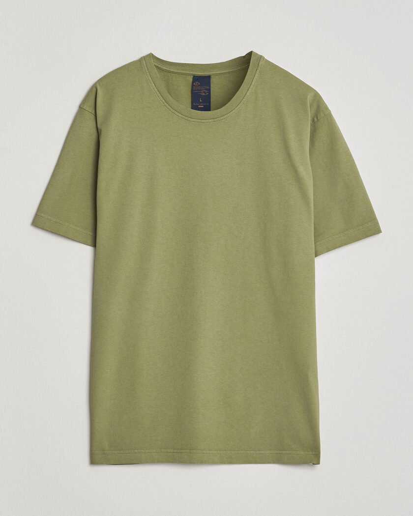 Nudie Jeans Uno Everyday Crew Neck T-Shirt Green – Vert