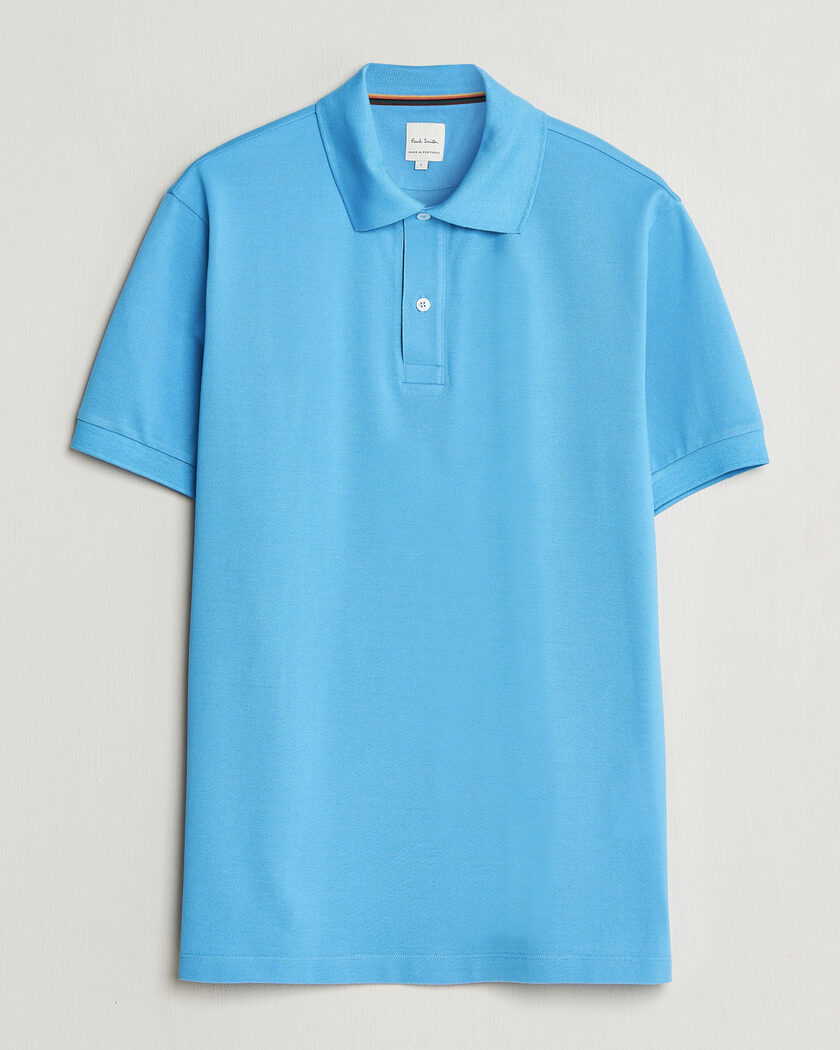Paul Smith Placket Stripe Polo Blue – Bleu