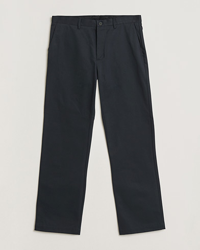 Sunspel Soft Cotton Drill Trousers Navy – Bleu