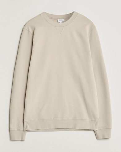 Sunspel Loopback Sweatshirt Hazelwood – Beige