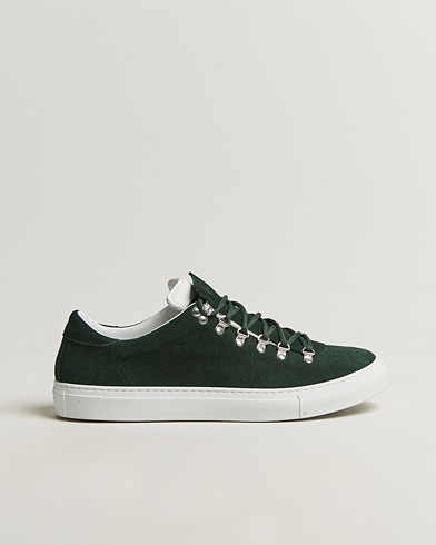 Diemme Marostica Low Sneaker Bottle Green Suede – Vert
