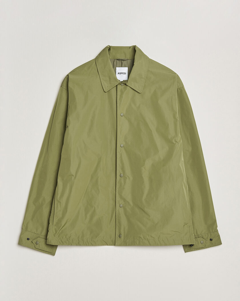 Aspesi Pollard Varsity Jacket Olive – Vert