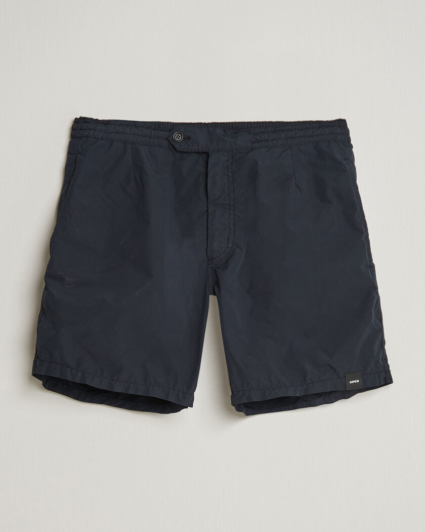 Aspesi Caprese Nylon Swim Trunks Navy – Bleu