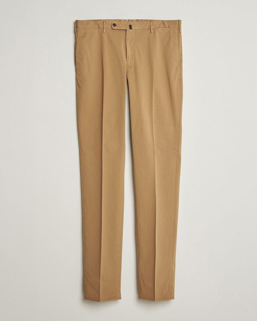 Incotex Regular Fit Comfort Chinos Khaki – Marron