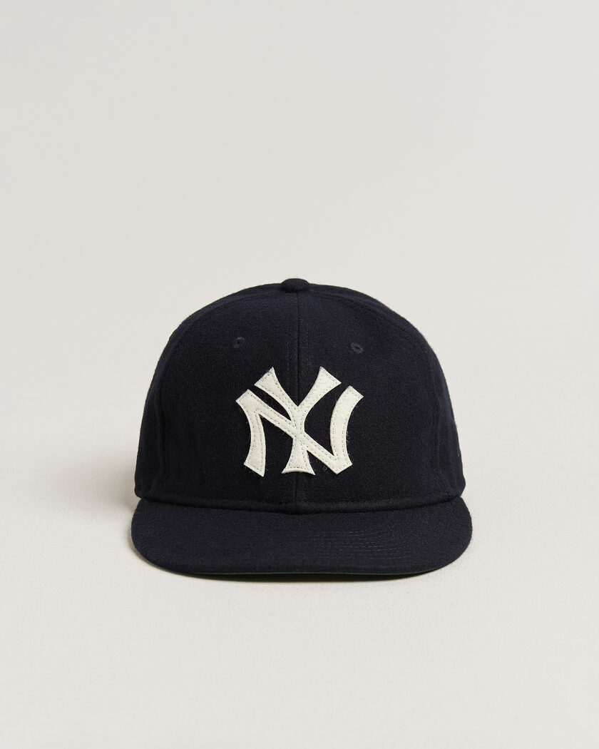 New Era Retro Crown 9Fifty Melton Wool Cap New York Yankees – Bleu