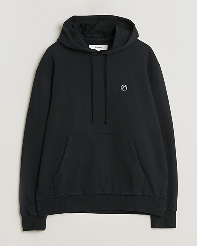 Palmes Stitch Hooded Sweatshirt Black – Noir