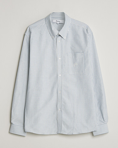 Palmes Deuce Oxford Shirt Light Blue Stripe – Bleu