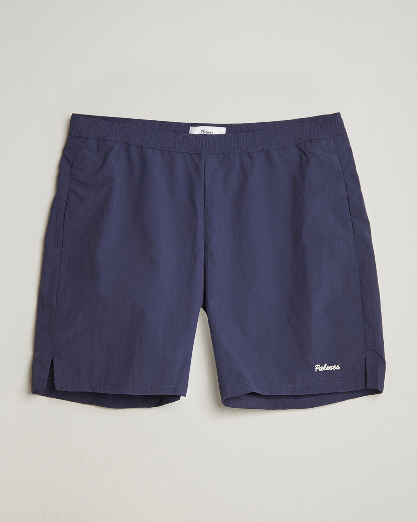 Palmes Stitch Tennis Shorts Navy – Bleu