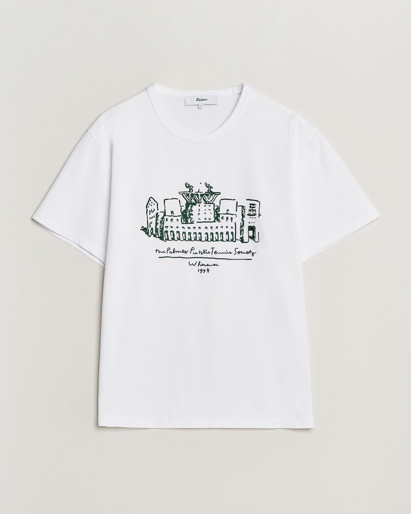 Palmes Public T-Shirt White – Blanc