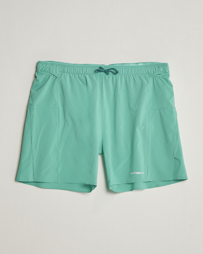 Patagonia Strider Pro Running Shorts Aqua Stone – Bleu