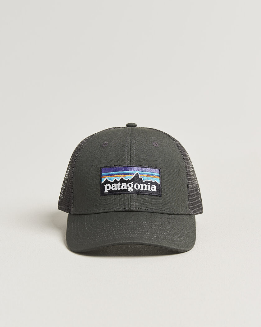 Patagonia P-6 Logo LoPro Trucker Hat Forge Grey – Gris