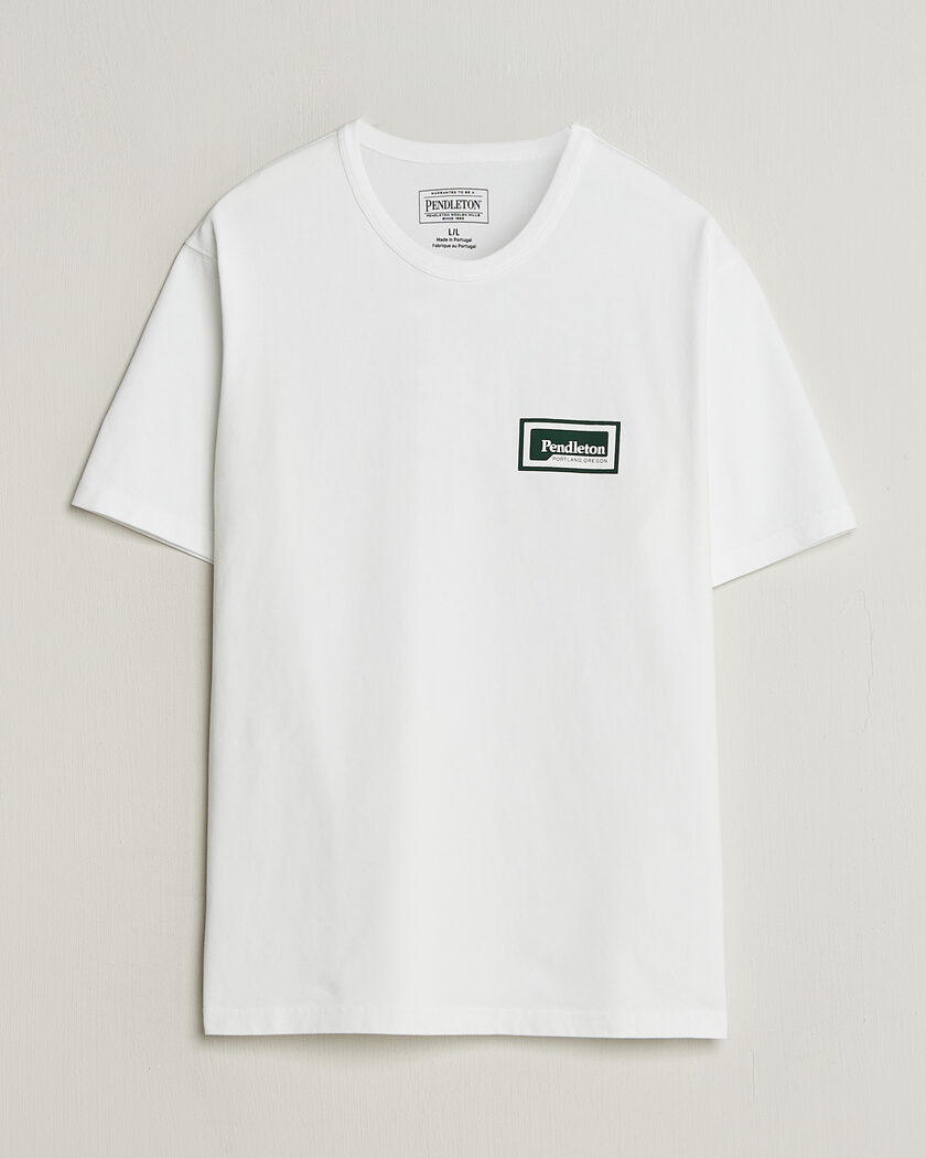 Pendleton Patch Graphic Tee White – Blanc