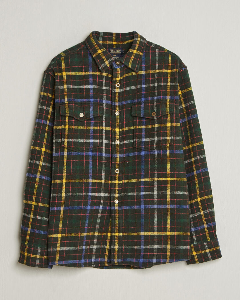 Pendleton Big Pocket Shirt Peat – Bleu