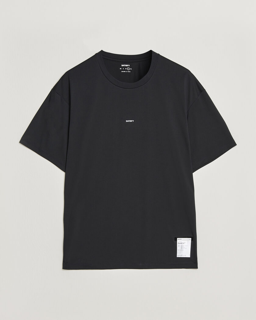 Satisfy AuraLite T-Shirt Black – Noir