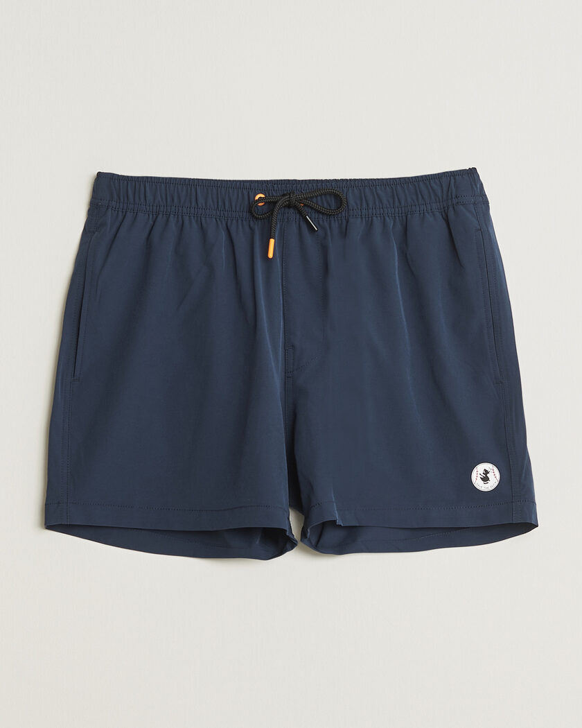  Save The Duck Plain Drawstring Swimshorts Navy – Bleu