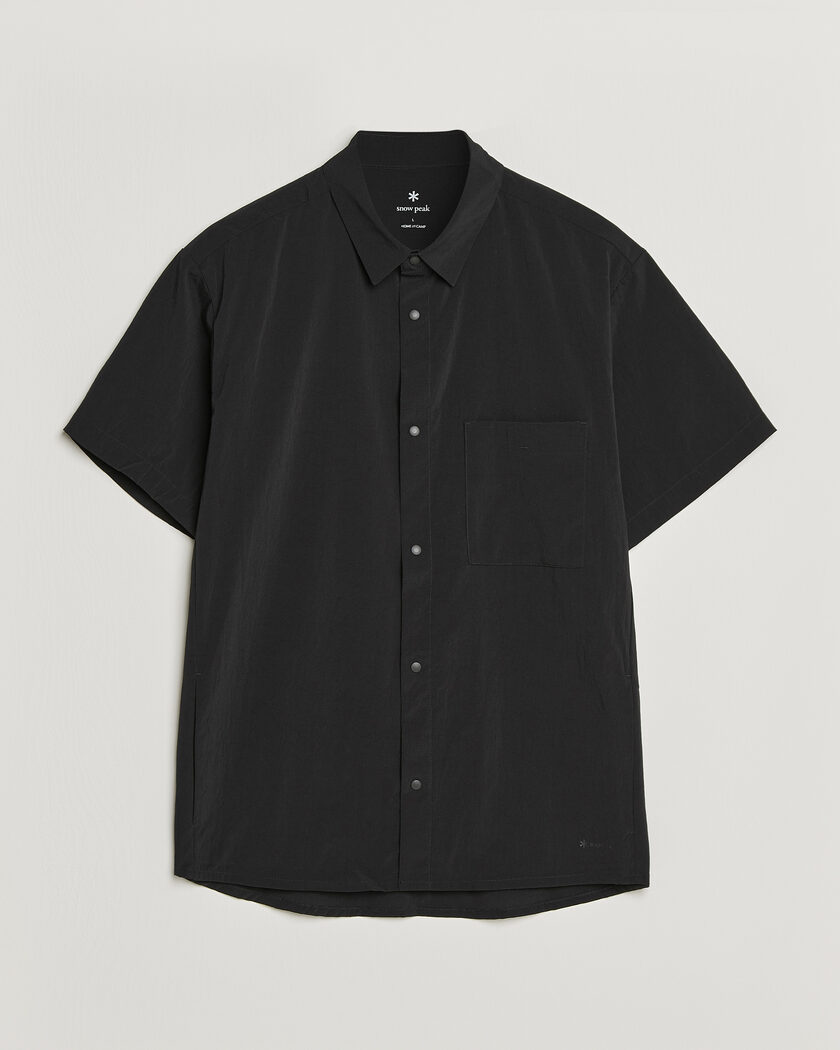 Snow Peak Quick Dry Shirt Black – Noir