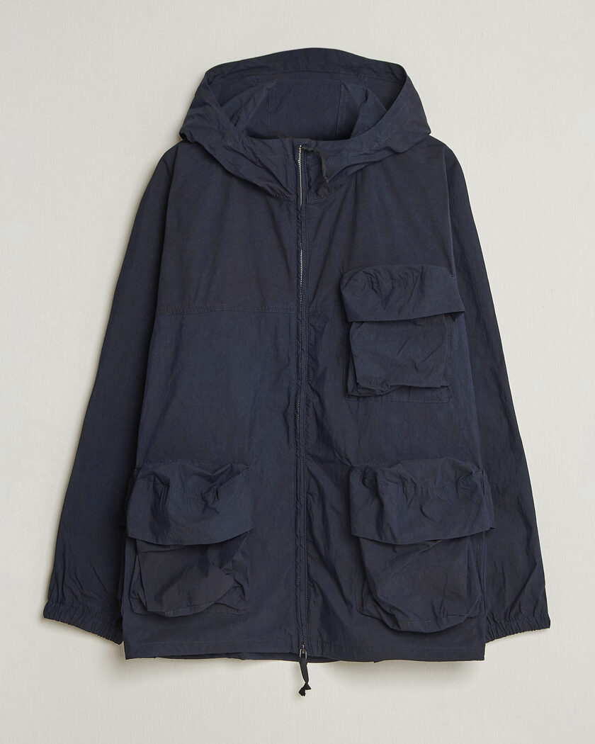 Snow Peak Indigo C/N Parka Navy – Bleu