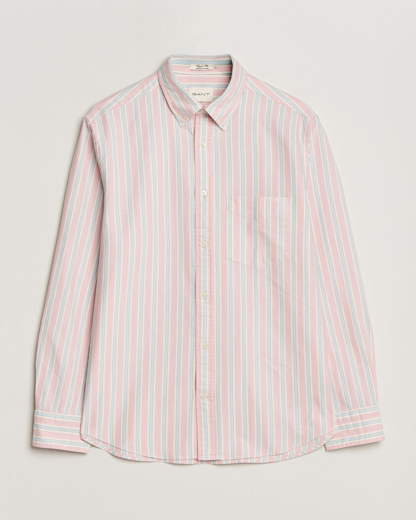  GANT Regluar Fit Archive Oxford Shirt Washed Pink – Rose