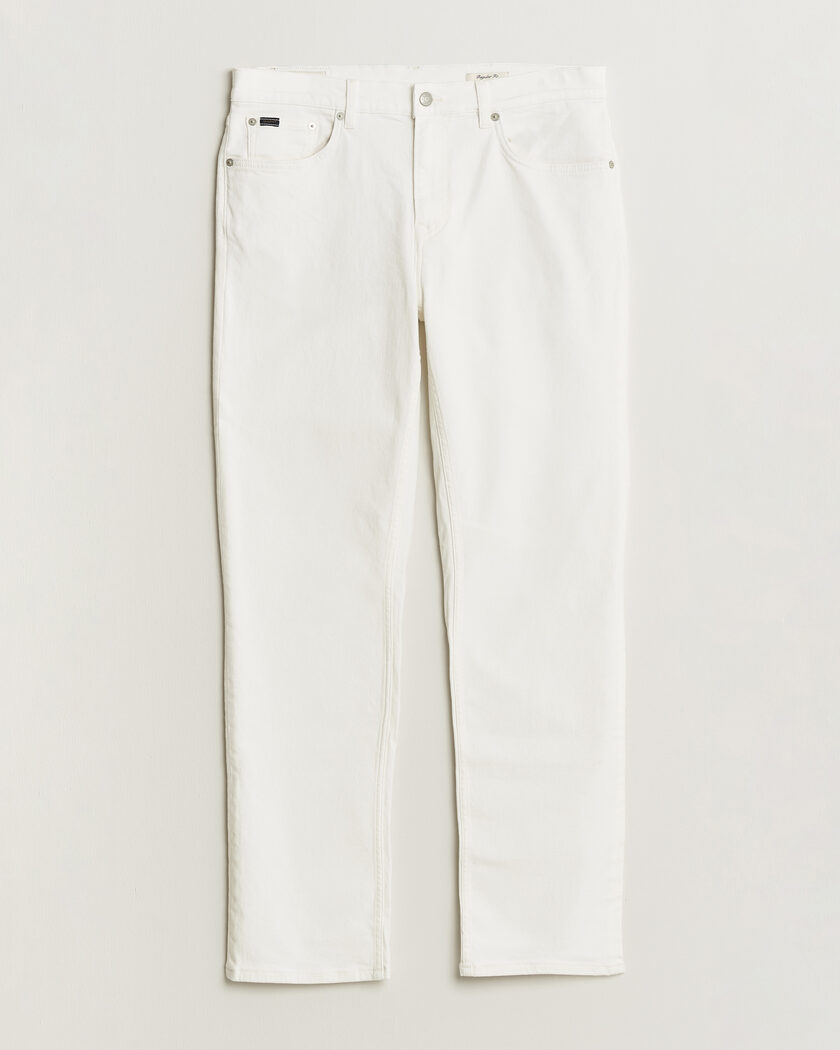 Gant Regular Fit Jeans Eggshell – Blanc