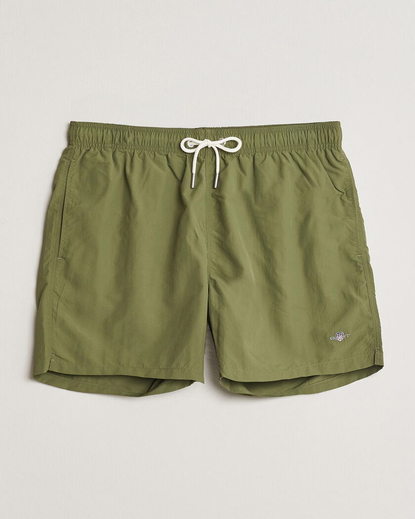 Gant Basic Swimshorts Dry Herb Green – Vert