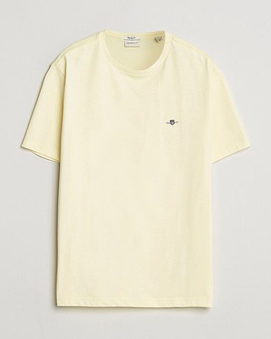 Gant The Original T-Shirt Vanilla Yellow – Jaune