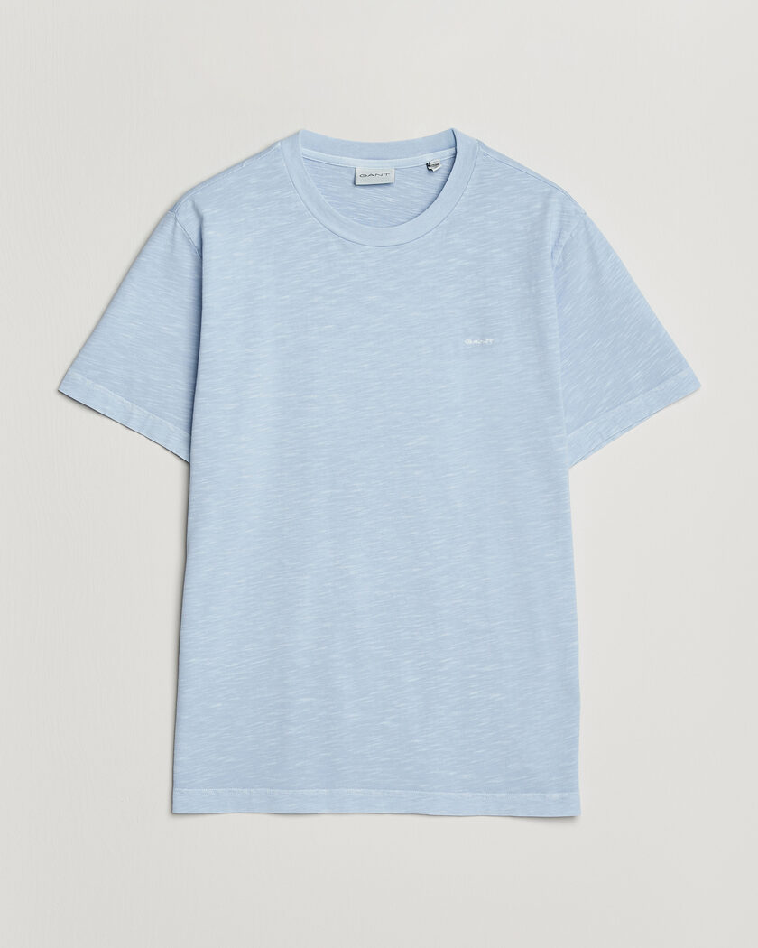 Gant Washed Slub T-Shirt Fresh Blue – Bleu