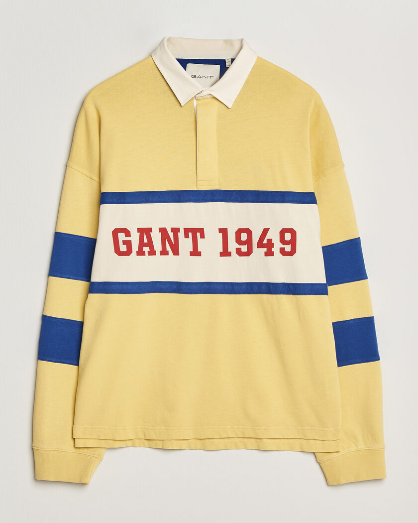 Gant Heavy Rugger Light Mustard Yellow – Jaune
