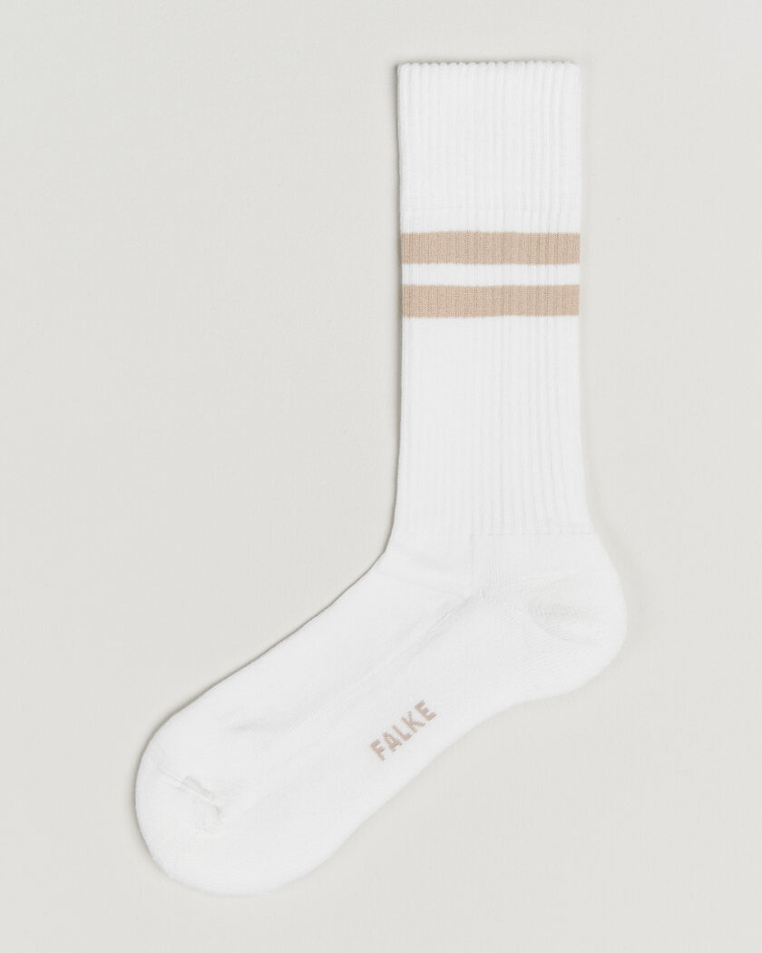 Falke Dynamic Tennis Sock White/Beige – Blanc