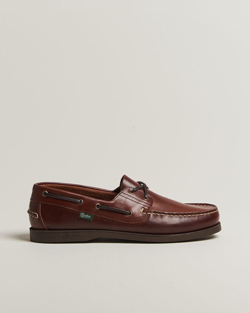 Paraboot Barth Boat Shoe America – Marron